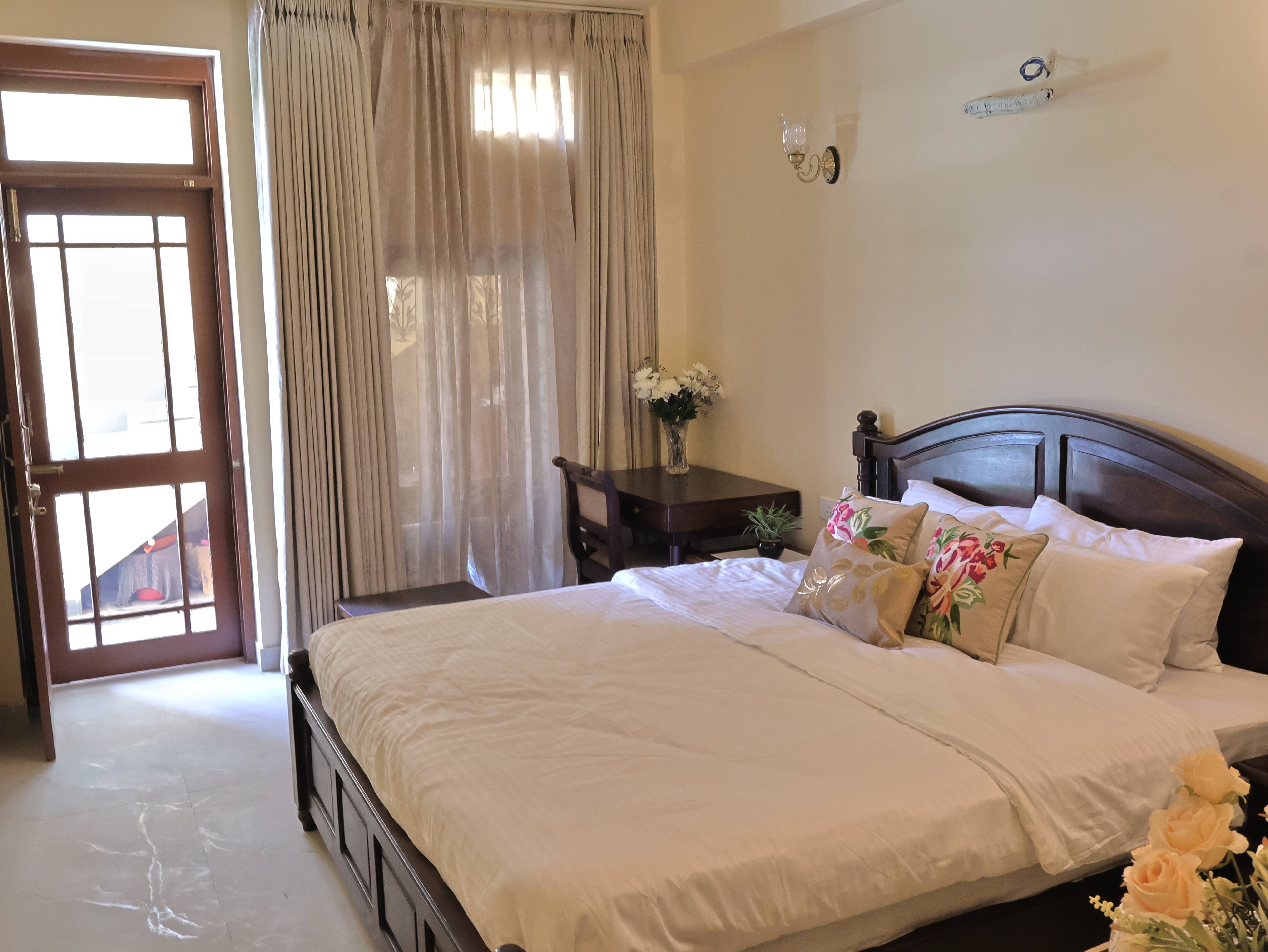 Bright and airy bedroom