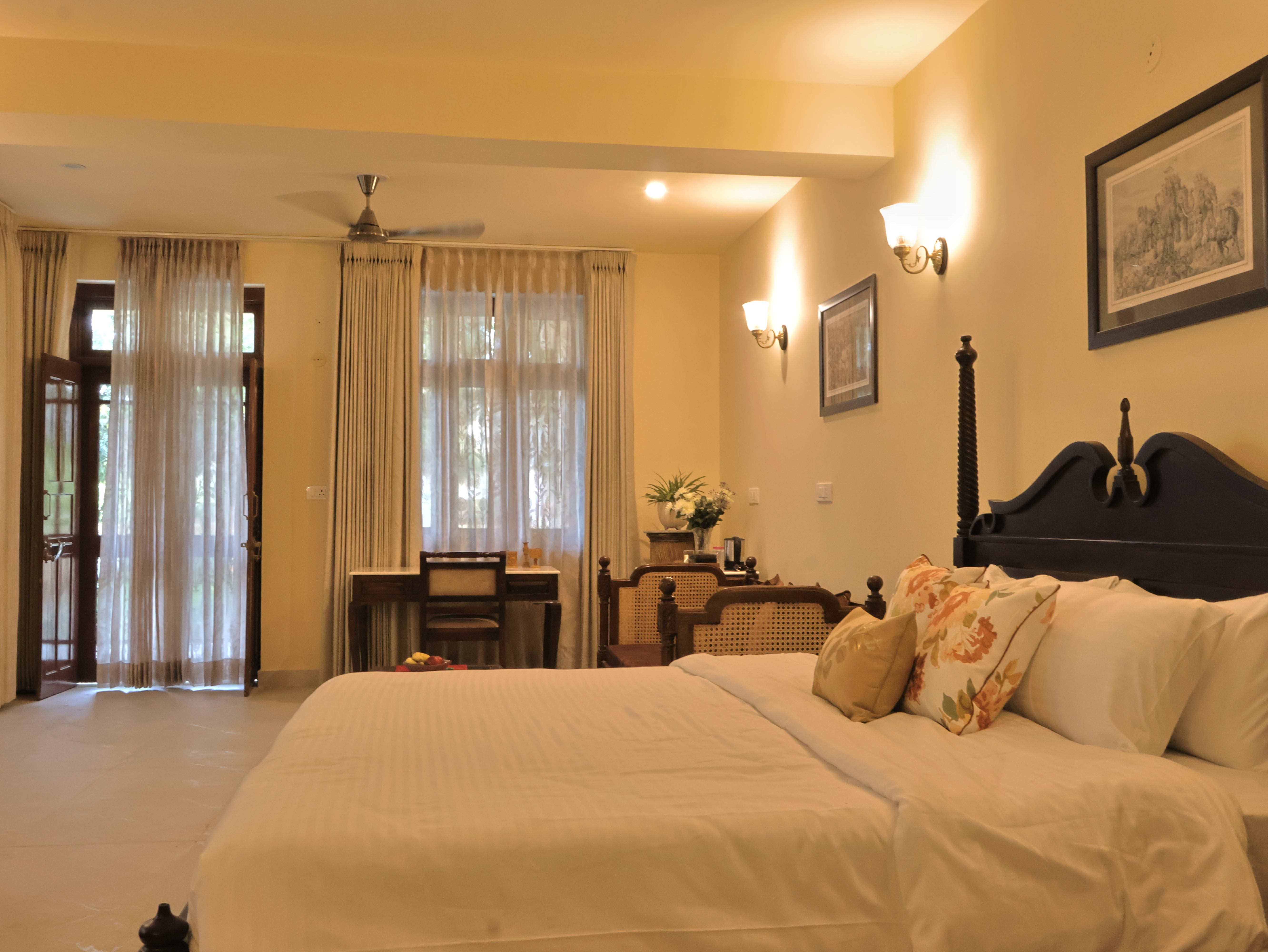 Elegant heritage bedroom